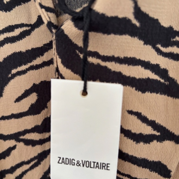 ZADIG & VOLTAIRE RINKA DRESS SIZE L NEW WITH TAGS - Picture 5 of 9